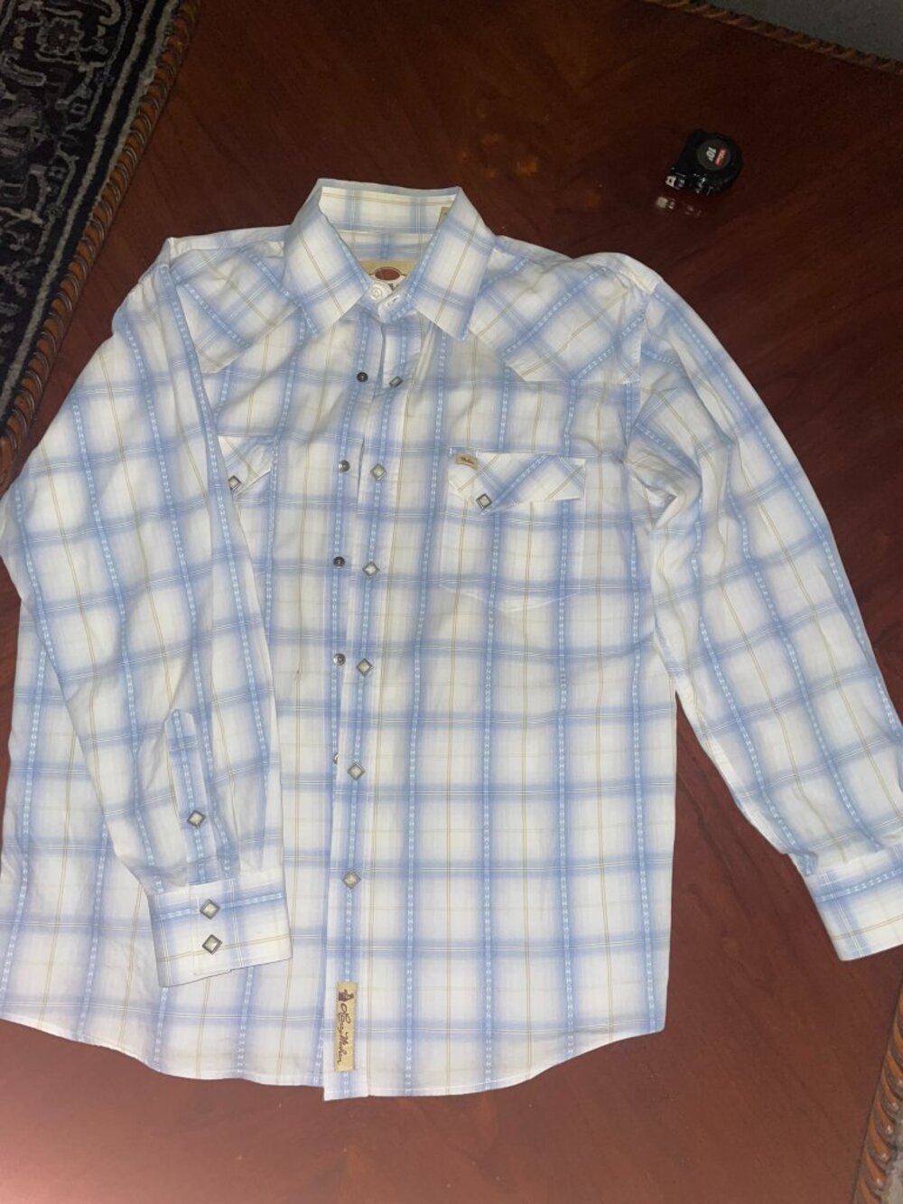 Large Larry Mahan Cowboy Collection Pearl Snap Shirt